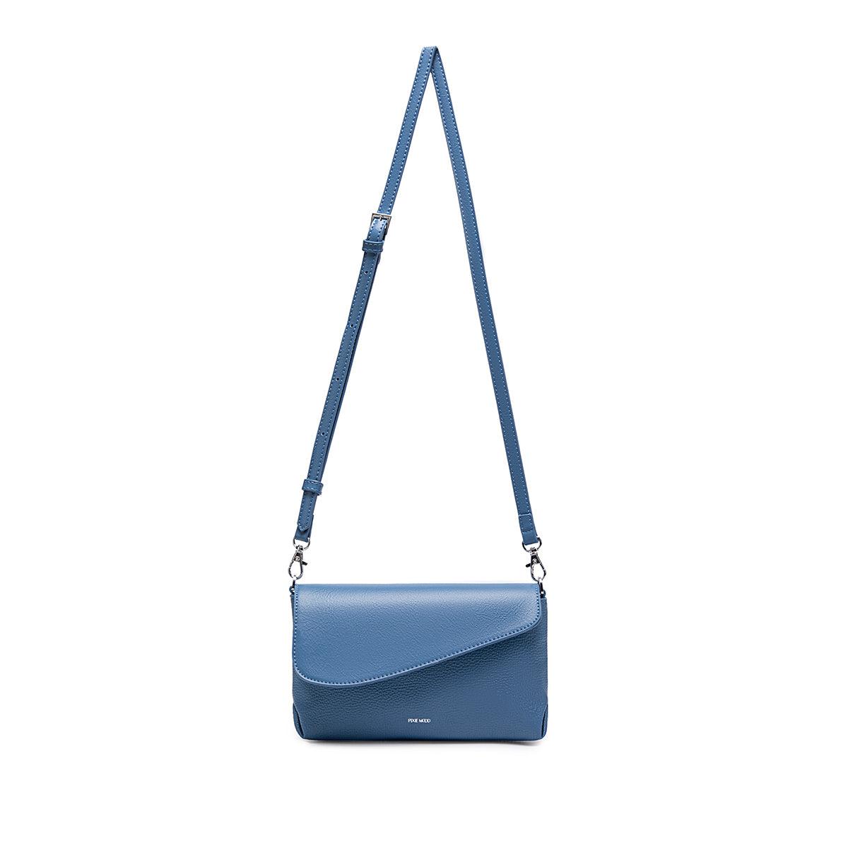 BAG Gracie Clutch - Muted Blue