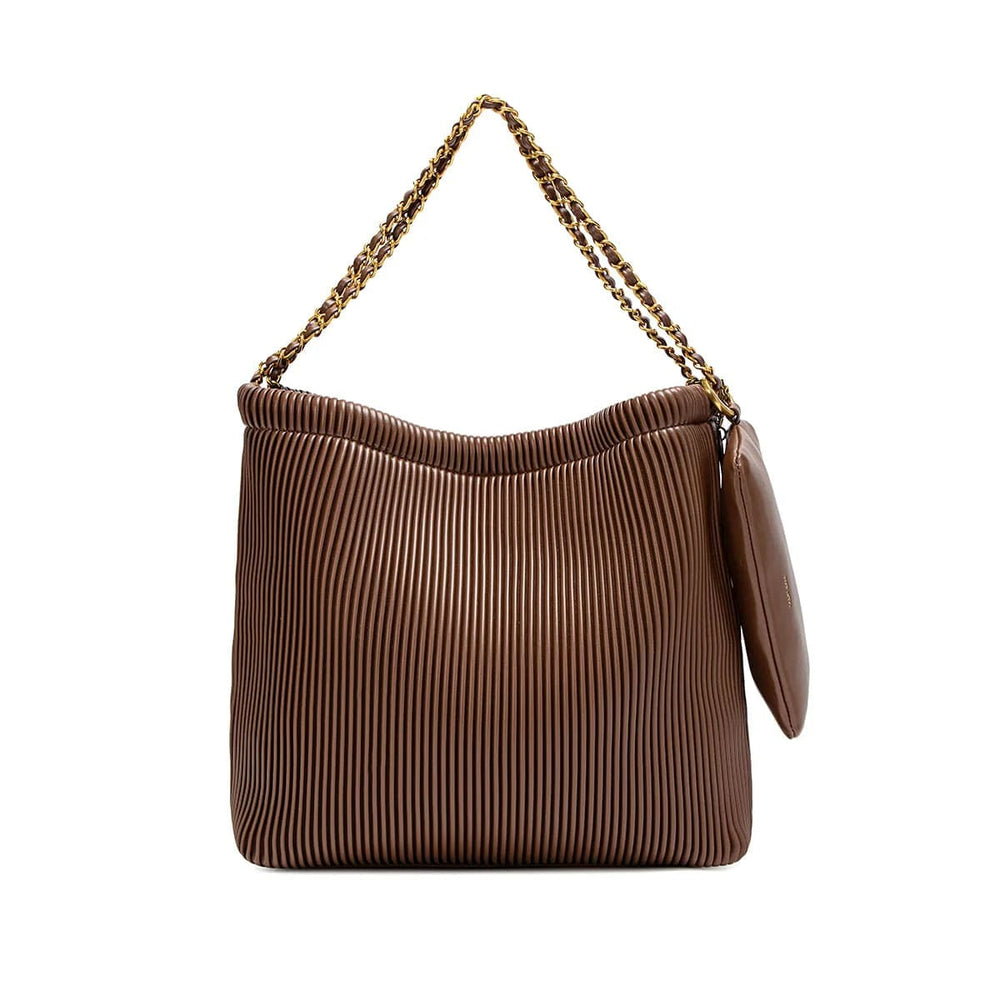 
                      
                        BAG Isabella Shoulder Bag - Espresso Pleated
                      
                    