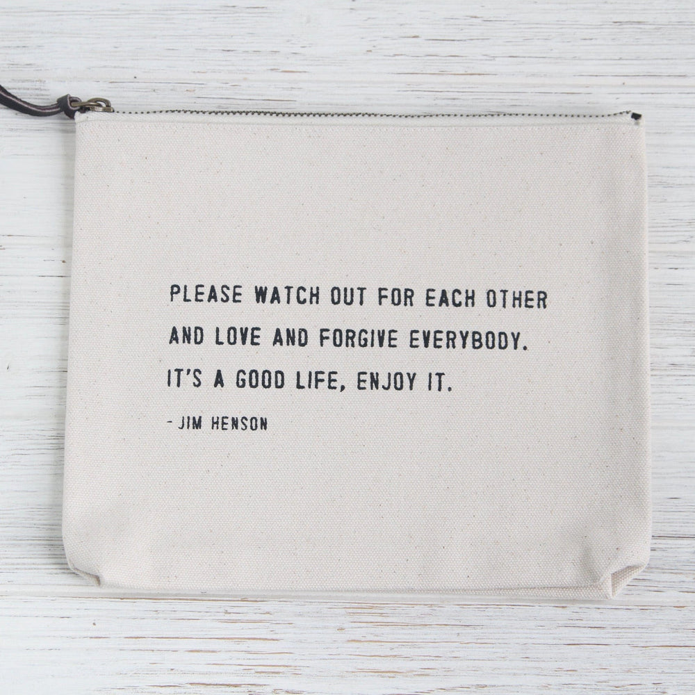 
                      
                        BAG Jim Henson "Watch Out For Each Other..." Canvas Bag
                      
                    