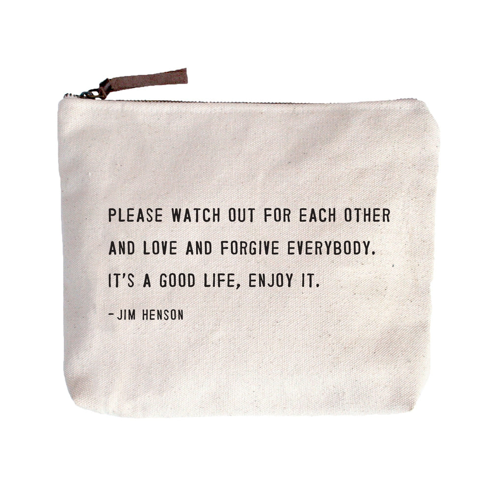 
                      
                        BAG Jim Henson "Watch Out For Each Other..." Canvas Bag
                      
                    