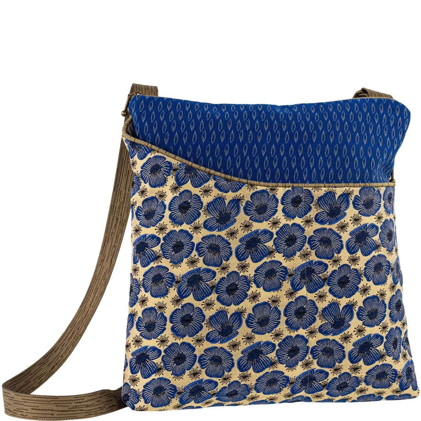 BAG Poppy Blue Cafe Sling Handbag