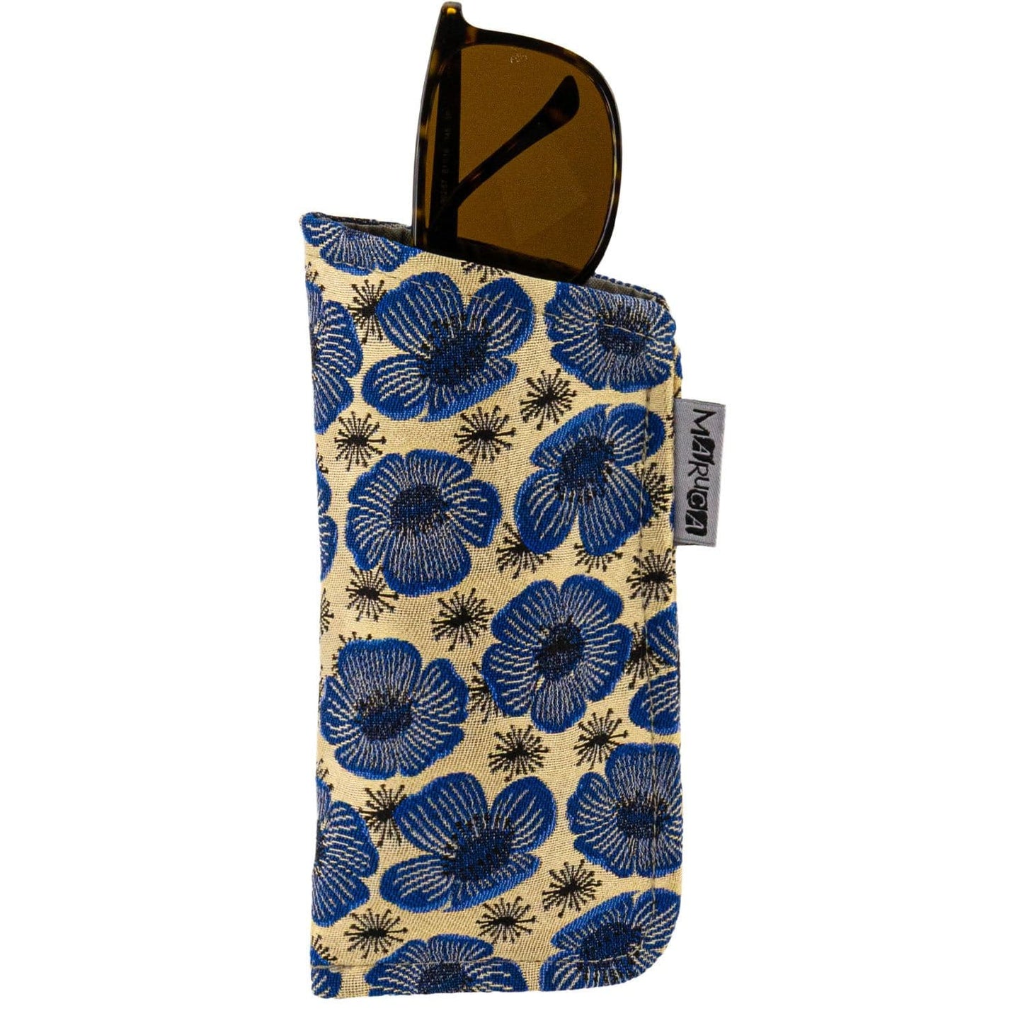 BAG Poppy Blue Eyeglass Case