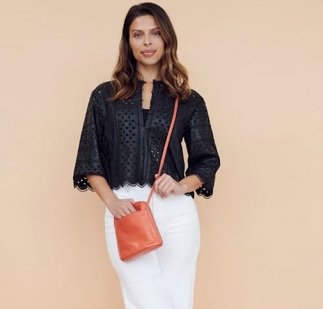 BAG Red Llly Crossbody Bag