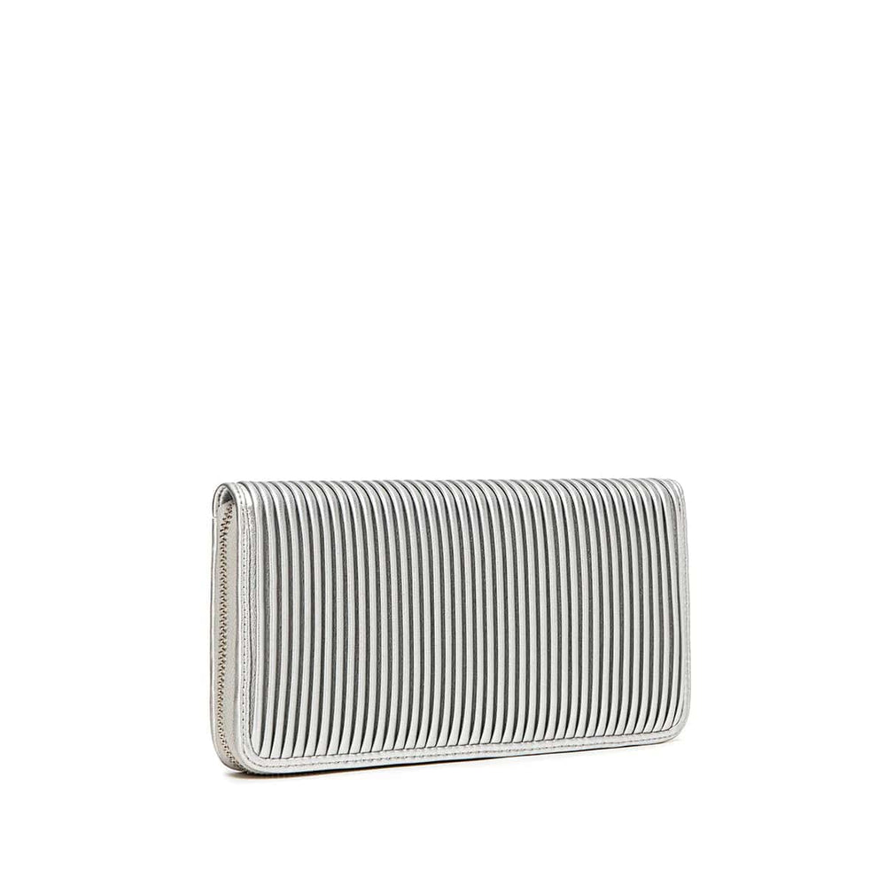 
                      
                        BAG Sandy Wallet - Silver Pleated
                      
                    