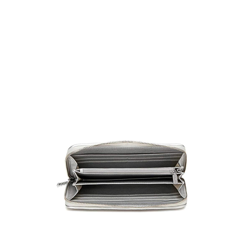 
                      
                        BAG Sandy Wallet - Silver Pleated
                      
                    