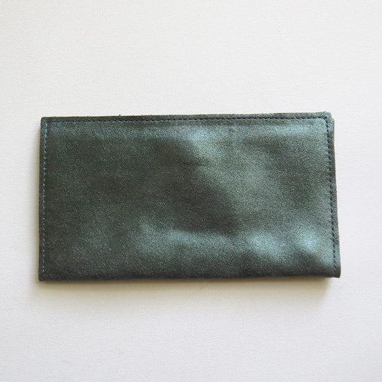 BAG SARAH WALLET IN EVERGREEN WITH SMOKE