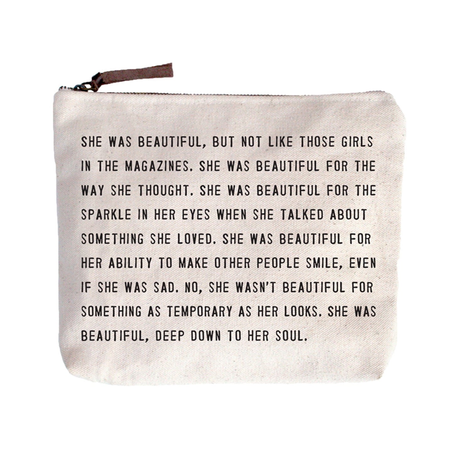 BAG She Was Beautiful Canvas Bag