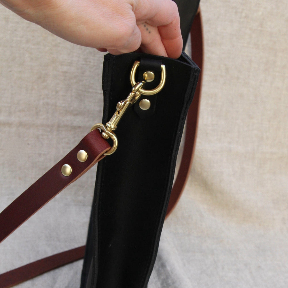 
                      
                        BAG The Alice Tote in Black & Cognac
                      
                    