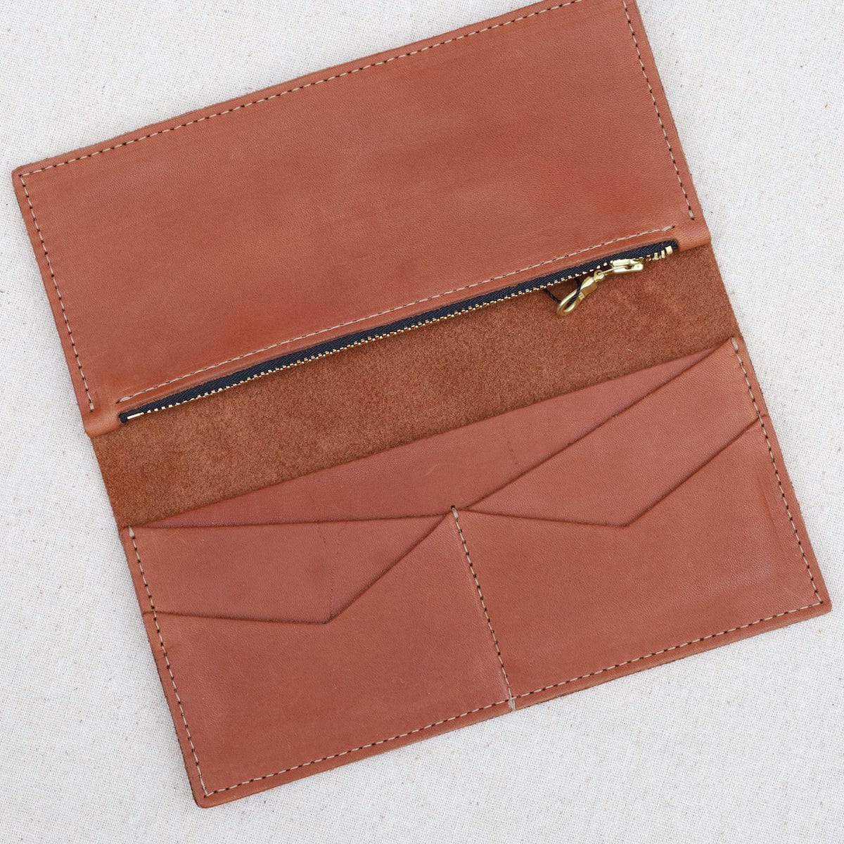 BAG The Ida Long Wallet in Whiskey