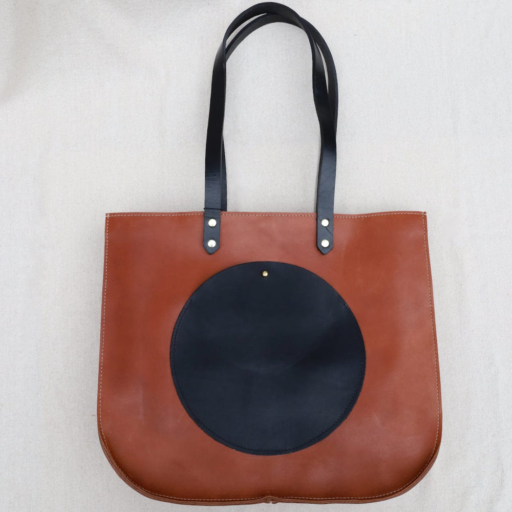 
                      
                        BAG The Isabel Tote in Whiskey & Black
                      
                    