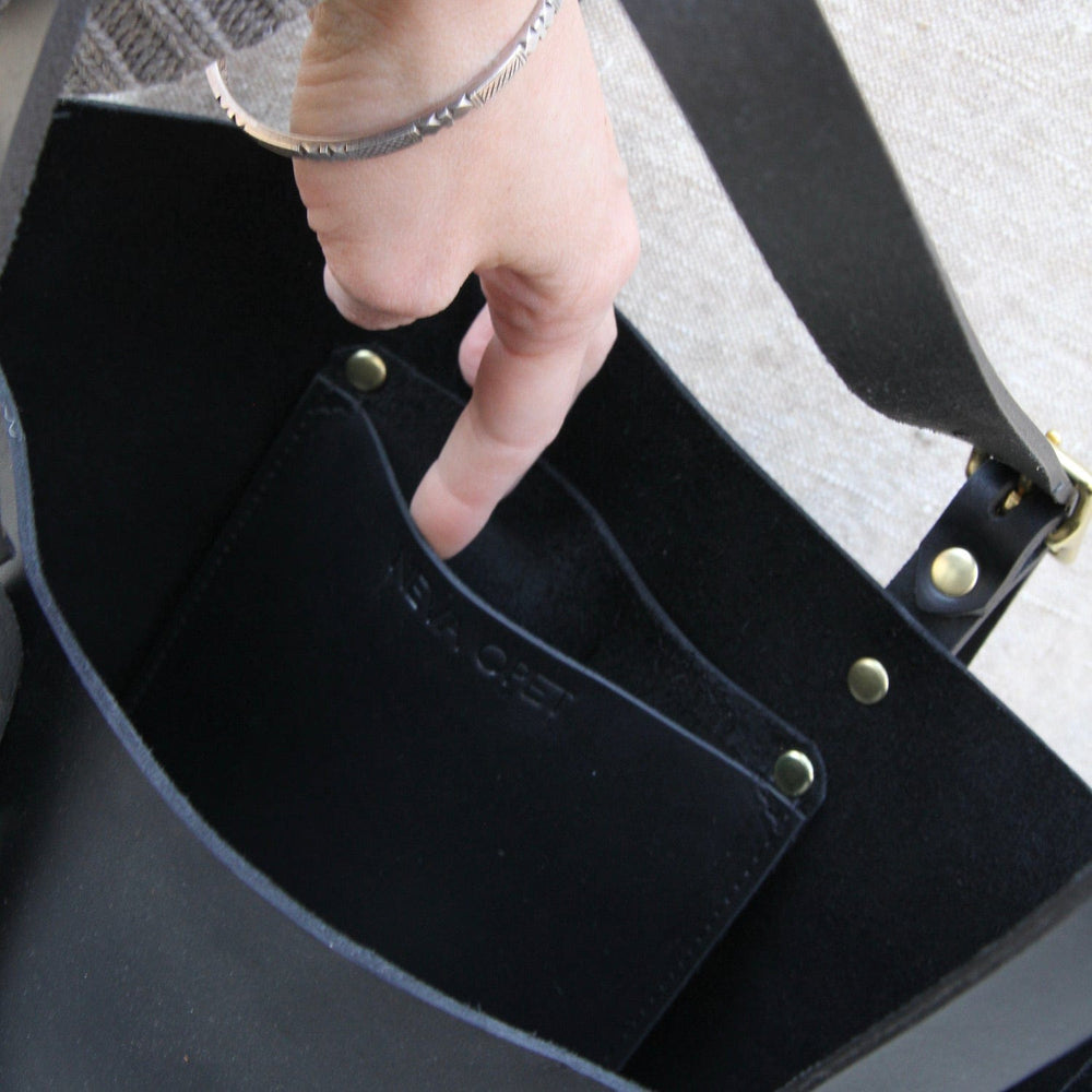 
                  
                    BAG The Leona Tote in Black
                  
                