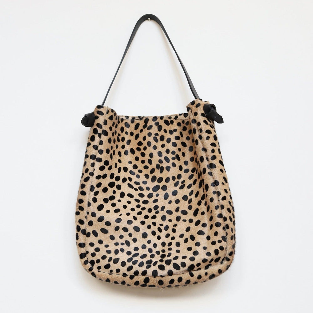 BAG The Lisette Hobo in Cheetah with Black Strap