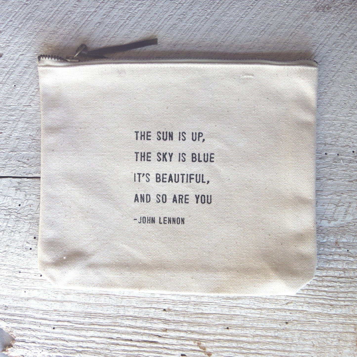 BAG THE SUN IS UP CANVAS BAG