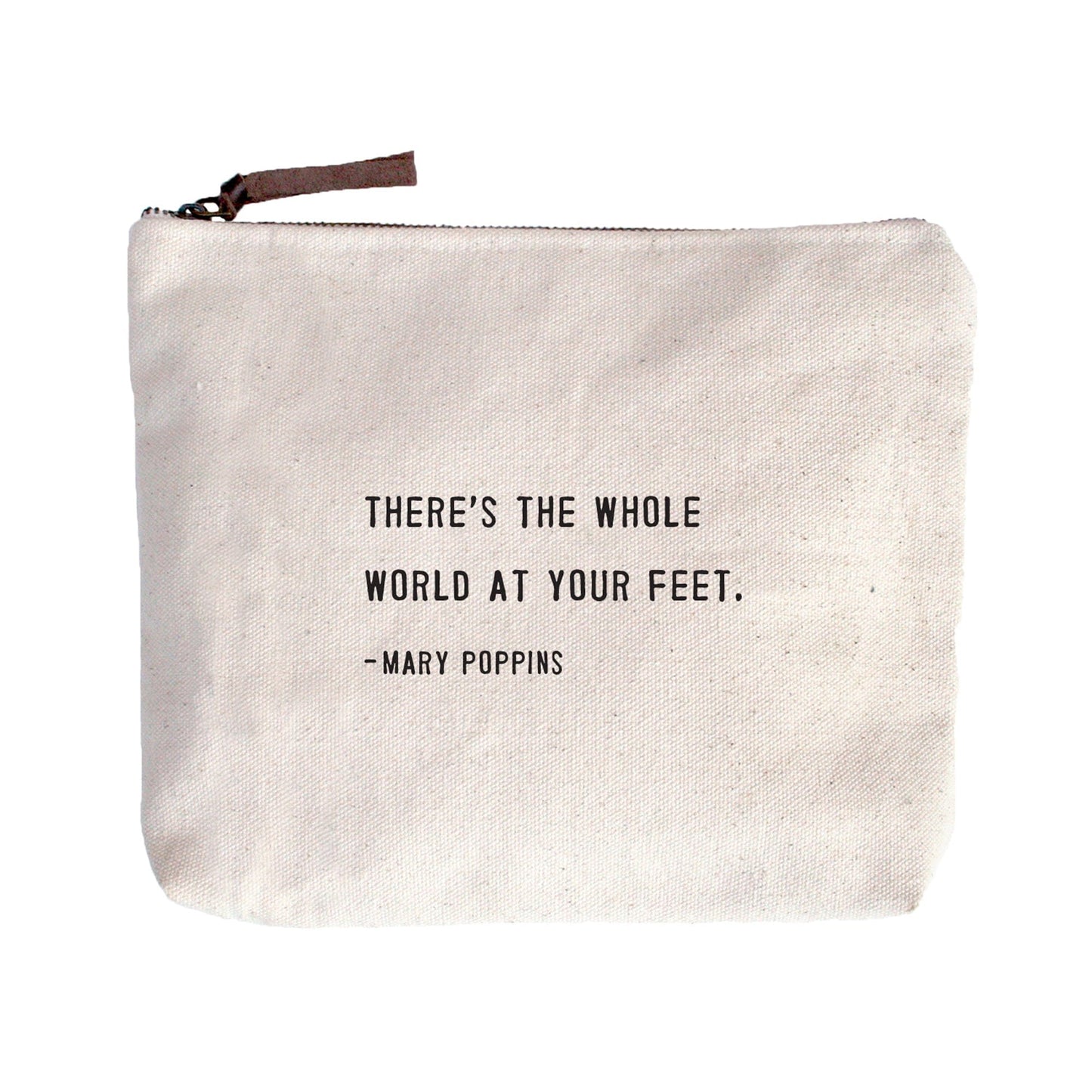 BAG There's The Whole World At Your Feet Canvas Bag