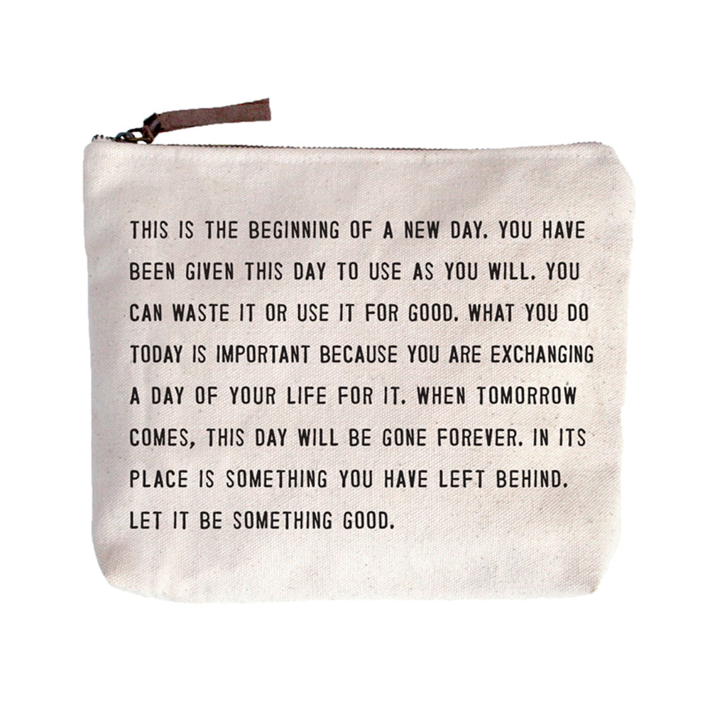 
                      
                        BAG "This Is The Beginning" Canvas Bag
                      
                    