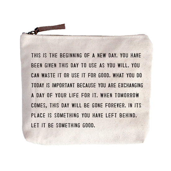 BAG "This Is The Beginning" Canvas Bag