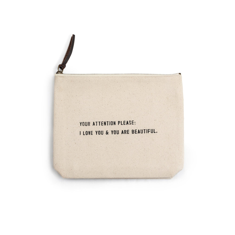 BAG Your Attention Please Canvas Bag