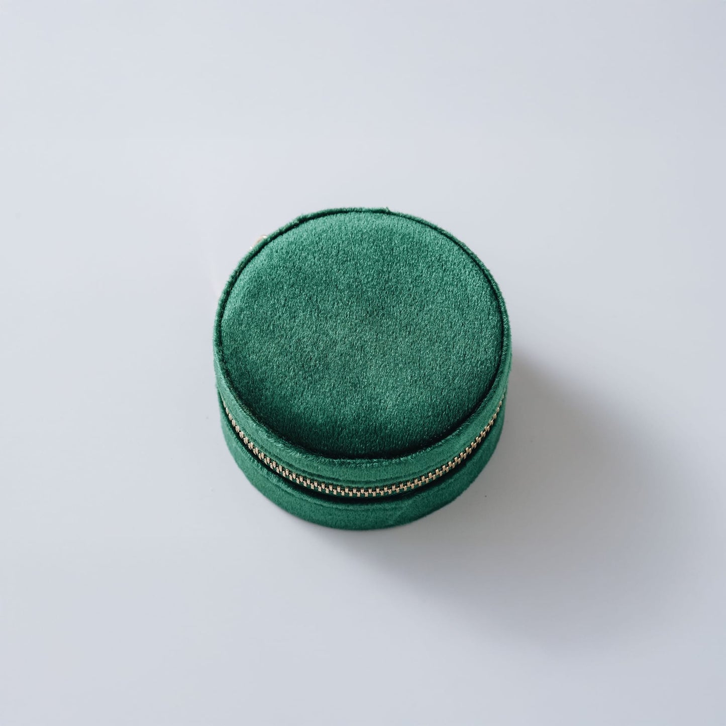 BOX Emerald Velvet Jewelry Box