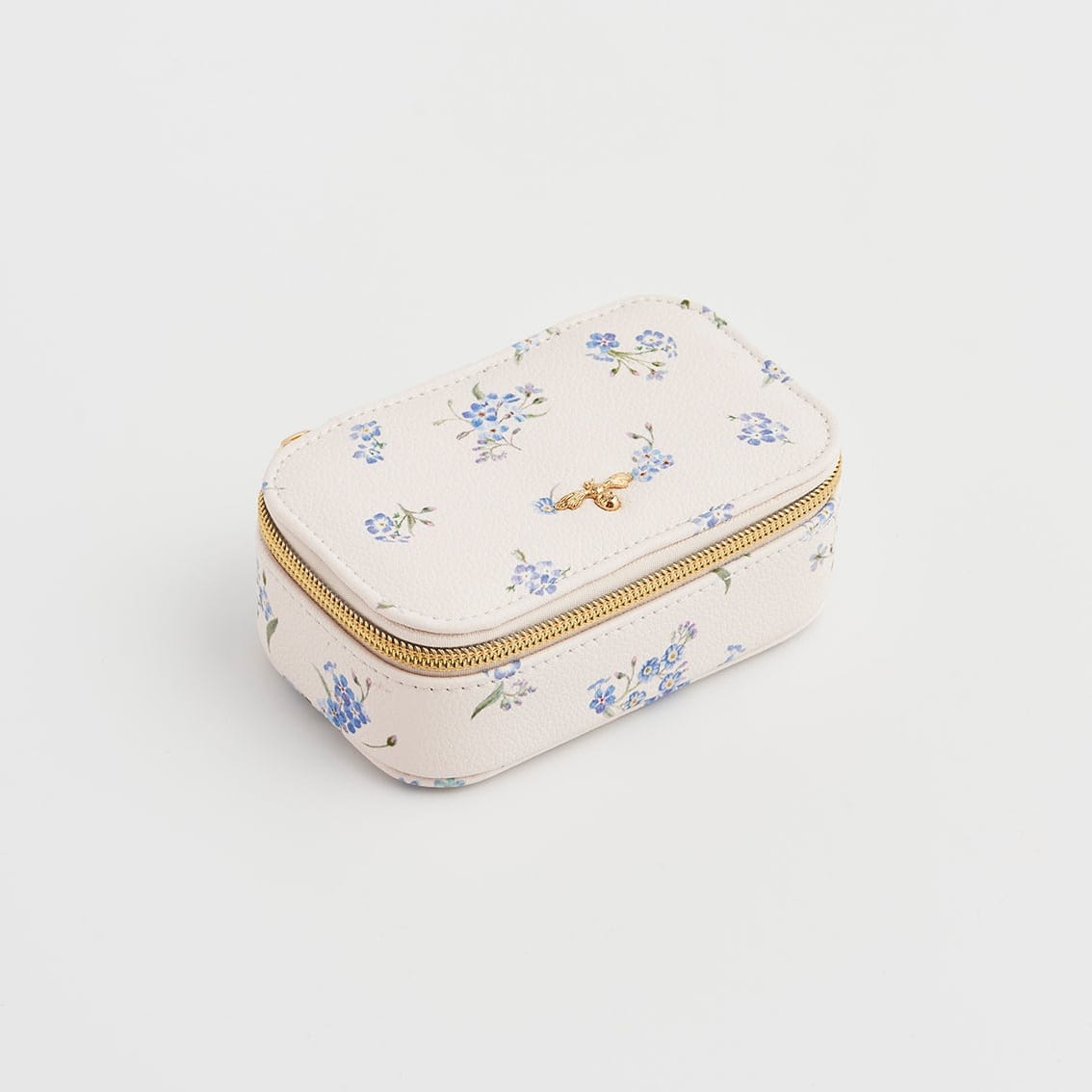 BOX Floral Cream Jewelry Box