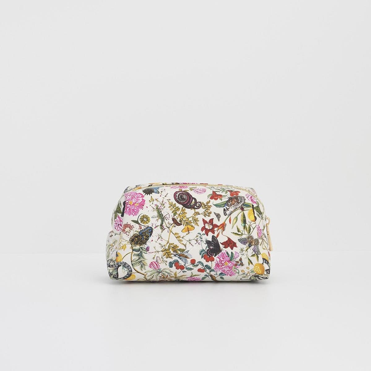 BOX Floral Engravings Cosmetics Pouch
