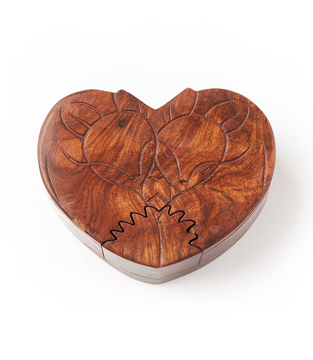 BOX Fox Love Puzzle Box