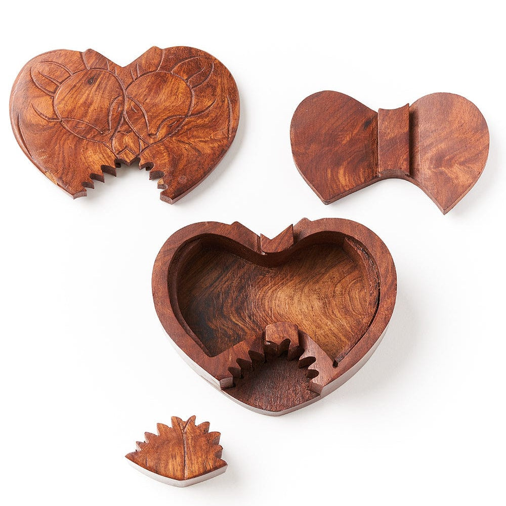 BOX Fox Love Puzzle Box