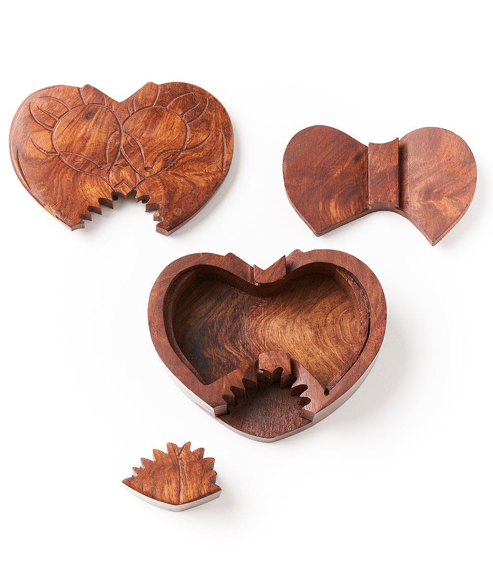 BOX Fox Love Puzzle Box