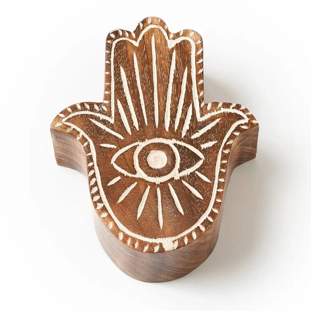 BOX Hamsa with Evil Eye Box