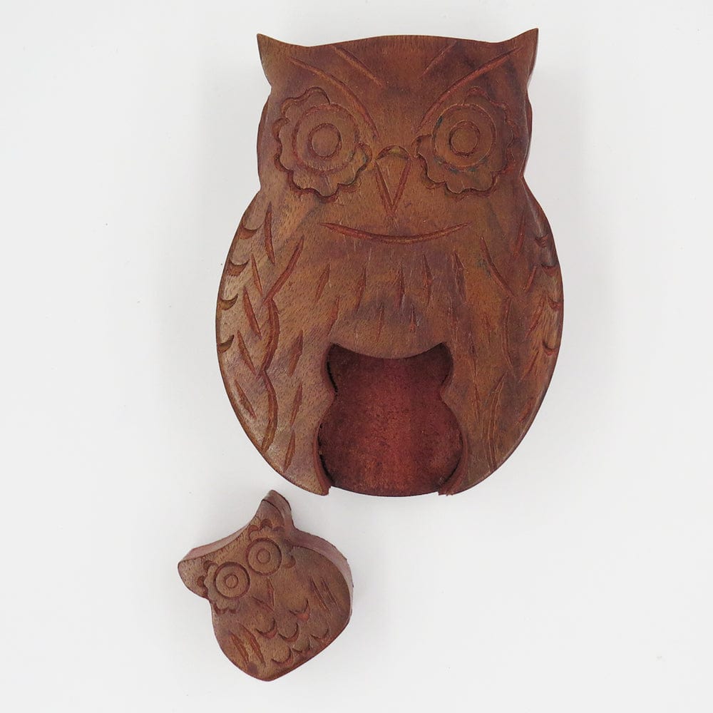 BOX Mama Owl Puzzle Box