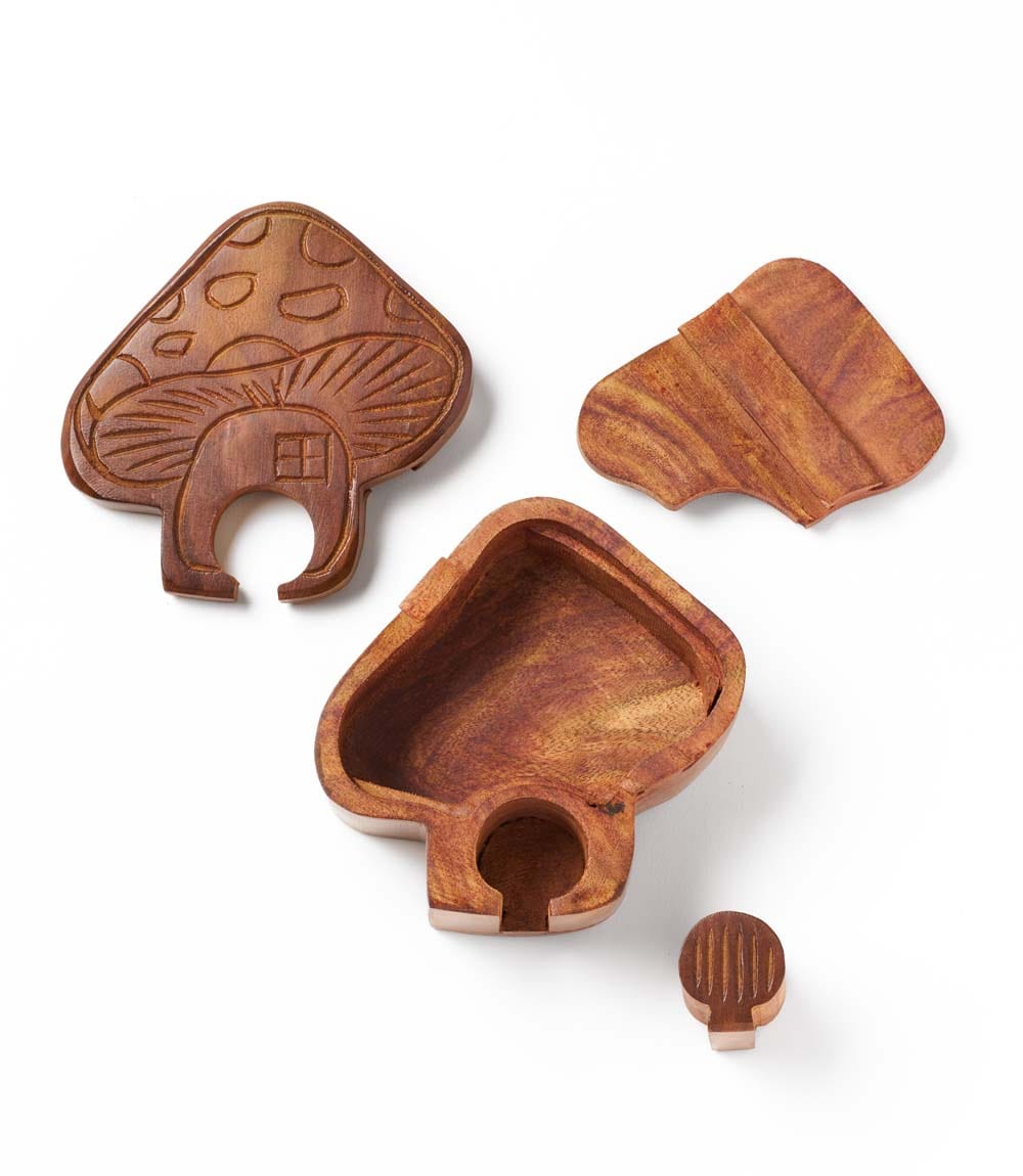 BOX Mushroom Puzzle Box