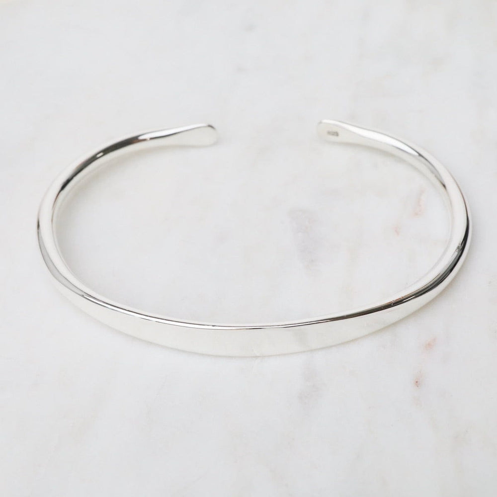 
                      
                        BRC 1/2" Simple Tapered Heavy Sterling Silver Cuff
                      
                    