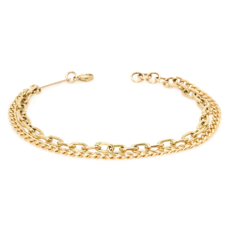 Women's Double Chain Bracelet