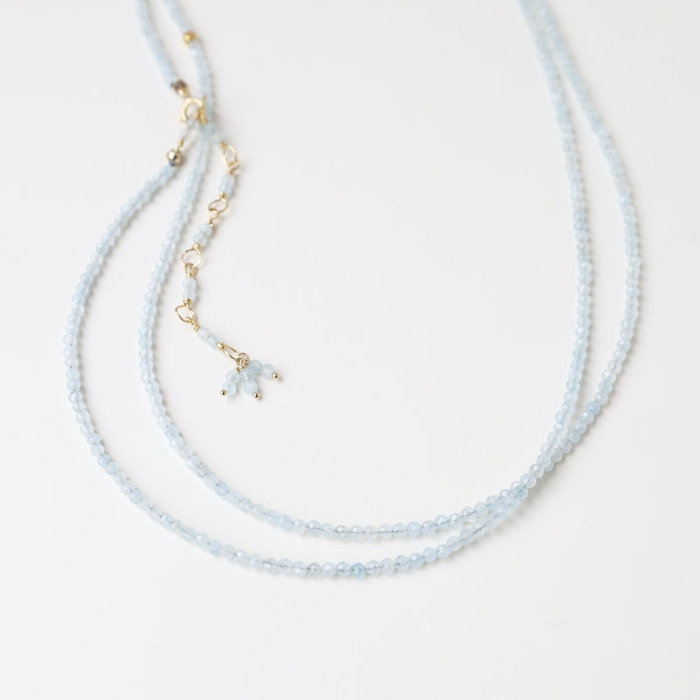 
                      
                        BRC-18K Aquamarine Wrap Bracelet & Necklace
                      
                    