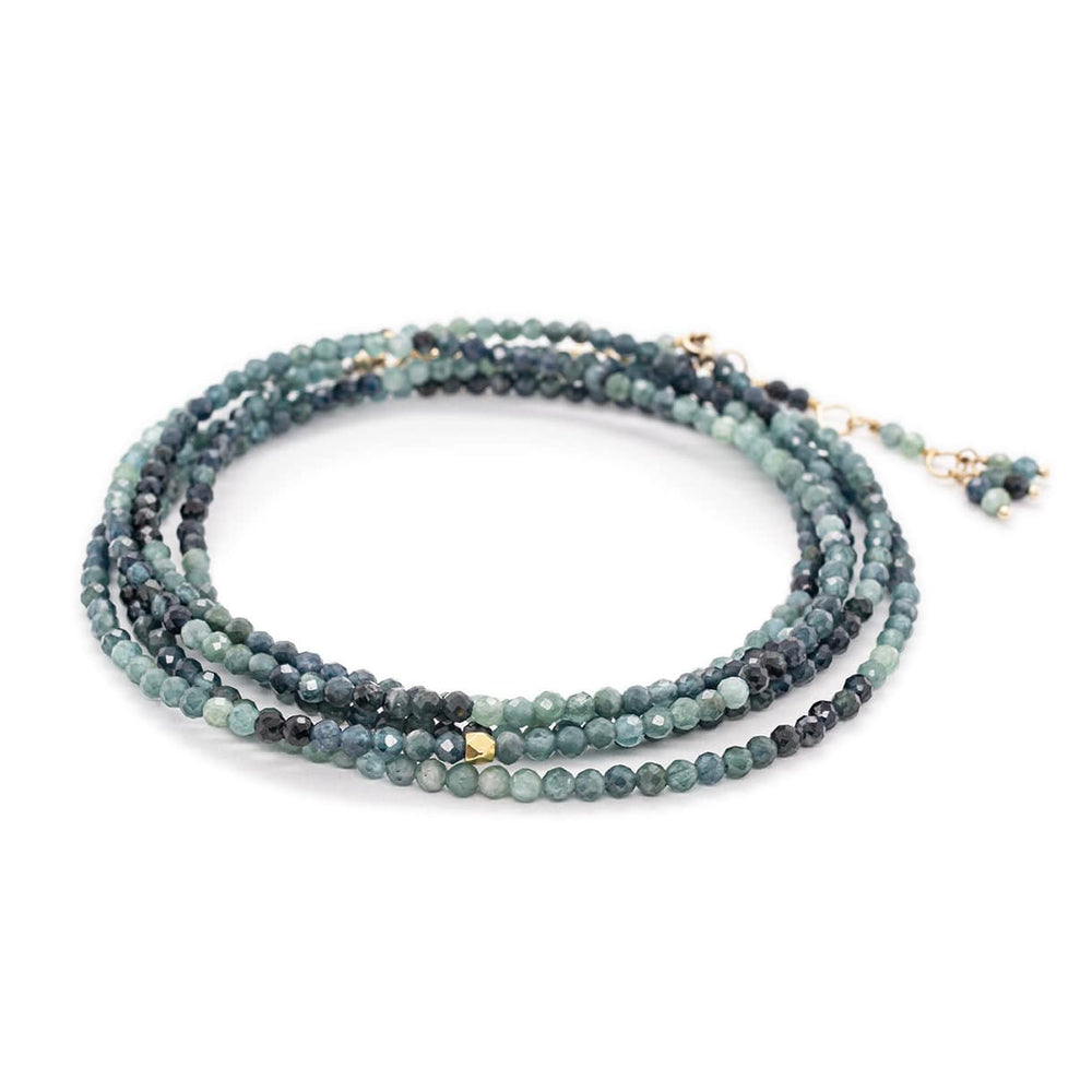 
                      
                        BRC-18K Blue Tourmaline Wrap Bracelet - Necklace 18k Yello
                      
                    