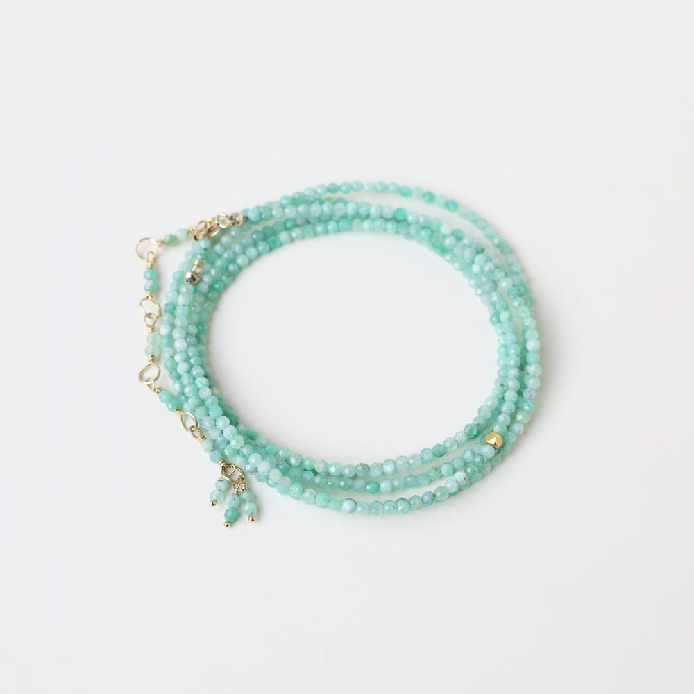 
                      
                        BRC-18K Emerald Wrap Bracelet & Necklace
                      
                    