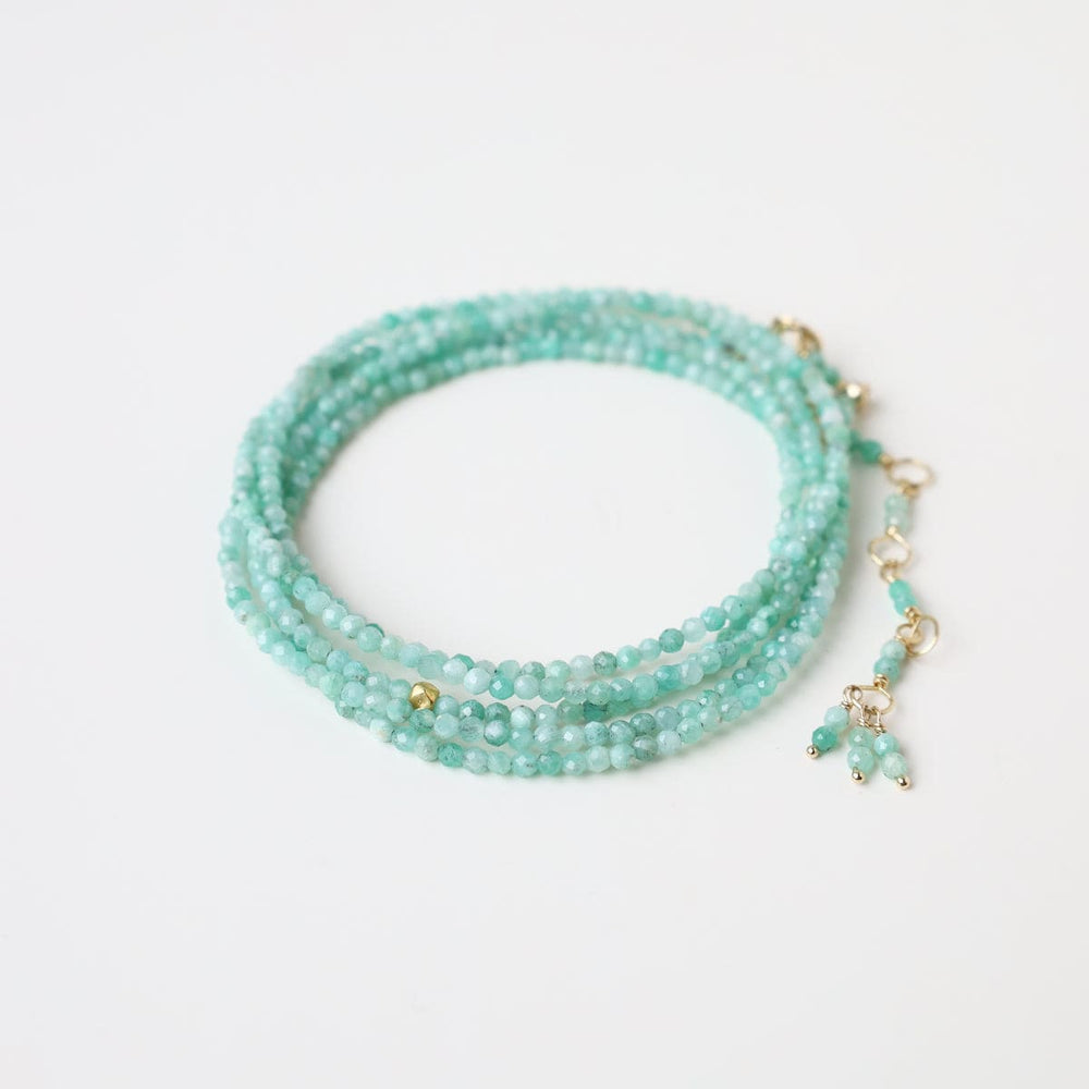 
                      
                        BRC-18K Emerald Wrap Bracelet & Necklace
                      
                    