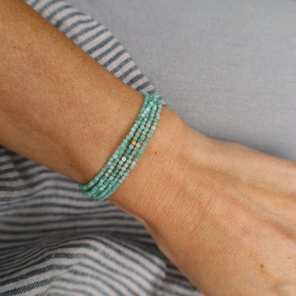 
                      
                        BRC-18K Emerald Wrap Bracelet & Necklace
                      
                    