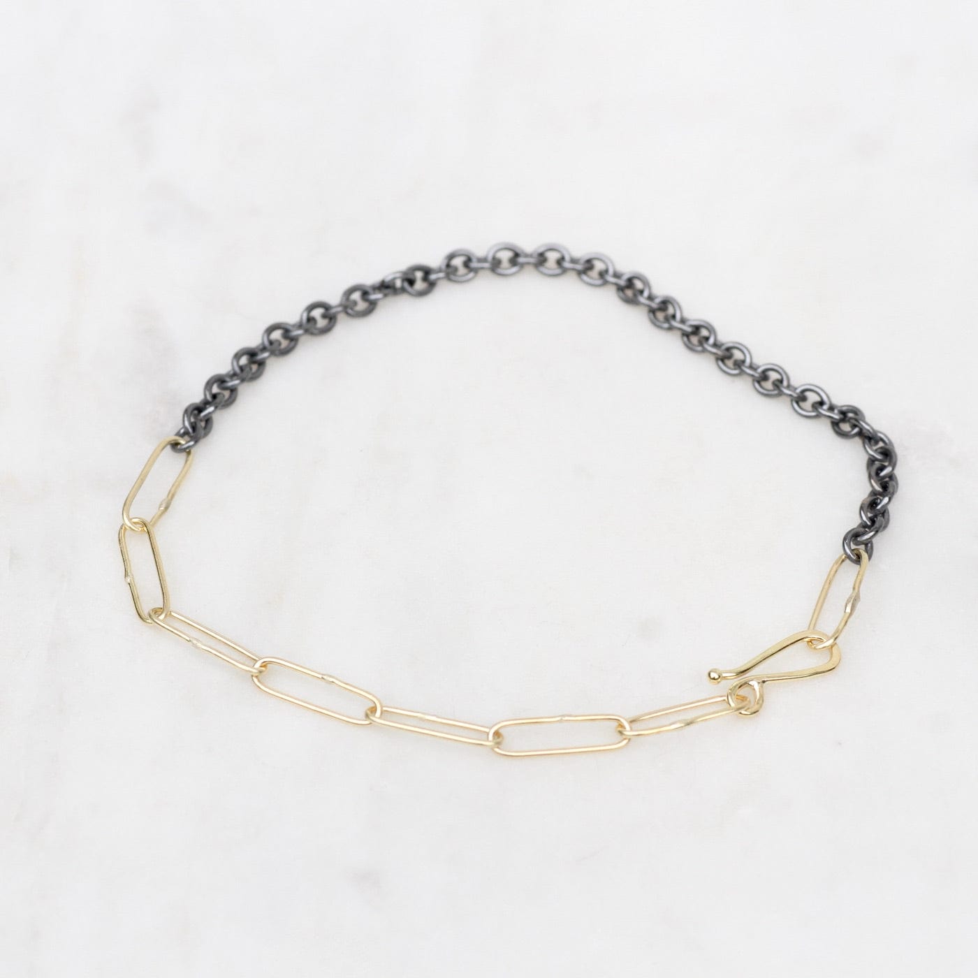 Sarah Mcguire Fifty Fifty Gold and Silver Necklace