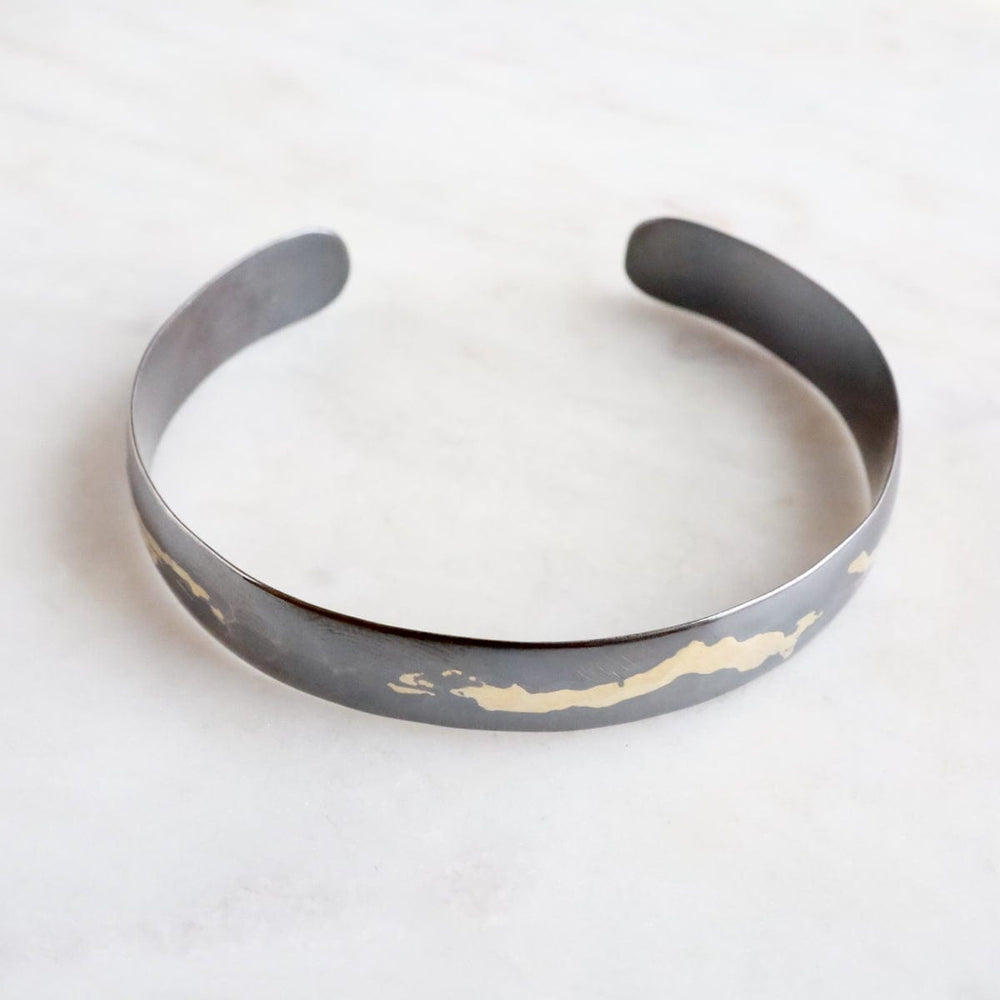 
                  
                    BRC-18K Gilded Cuff Bracelet
                  
                