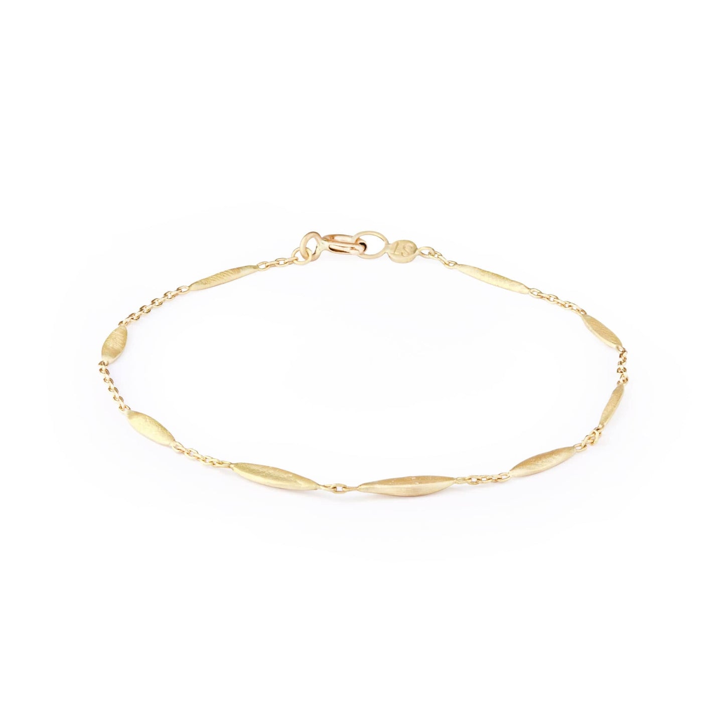 BRC-18K Grass Seeds Bracelet