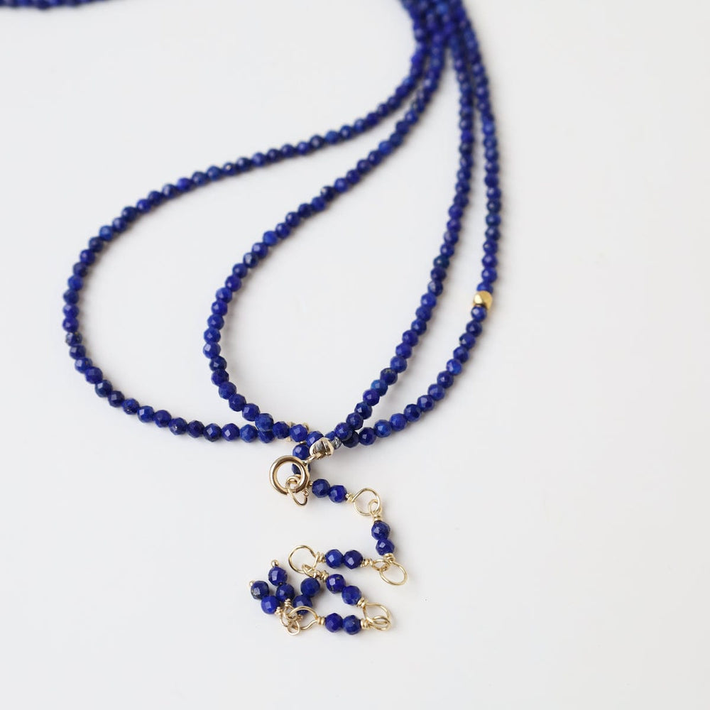 
                      
                        BRC-18K Lapis Wrap Bracelet & Necklace
                      
                    