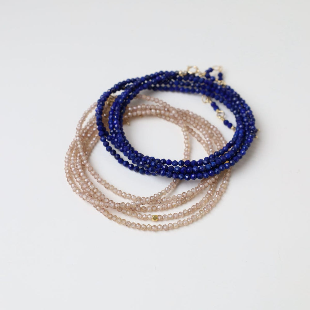 
                      
                        BRC-18K Lapis Wrap Bracelet & Necklace
                      
                    