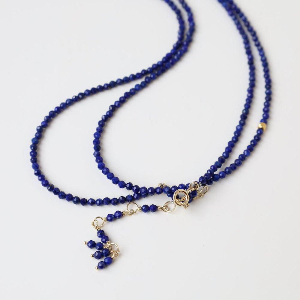 
                      
                        BRC-18K Lapis Wrap Bracelet & Necklace
                      
                    