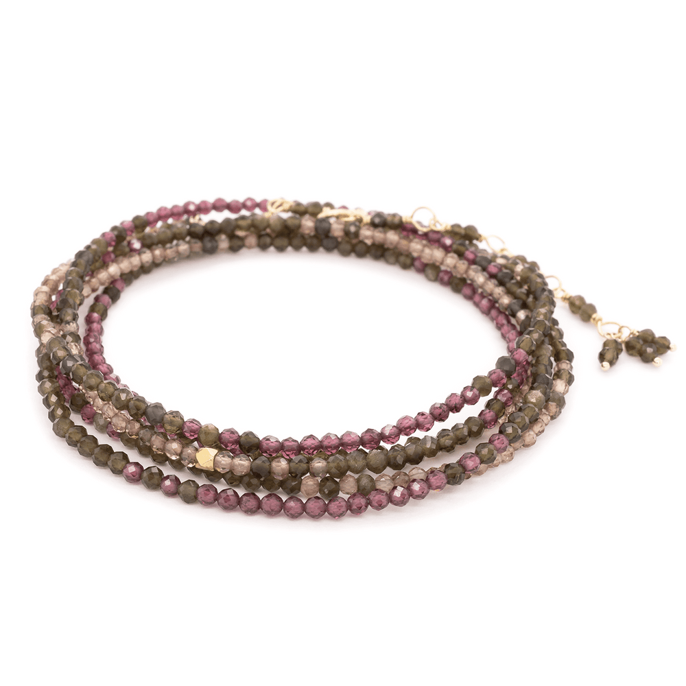 
                      
                        BRC-18K Ombre Cedar Wrap Bracelet
                      
                    