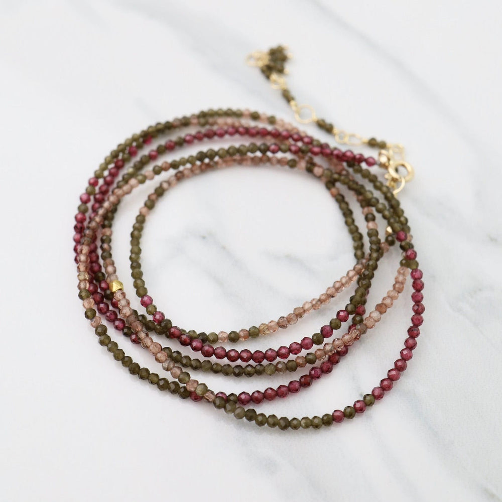 
                      
                        BRC-18K Ombre Cedar Wrap Bracelet & Necklace
                      
                    