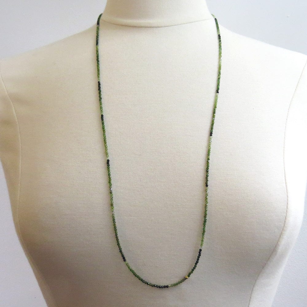 
                      
                        BRC-18K Ombre Green Tourmaline Wrap Bracelet & Necklace
                      
                    