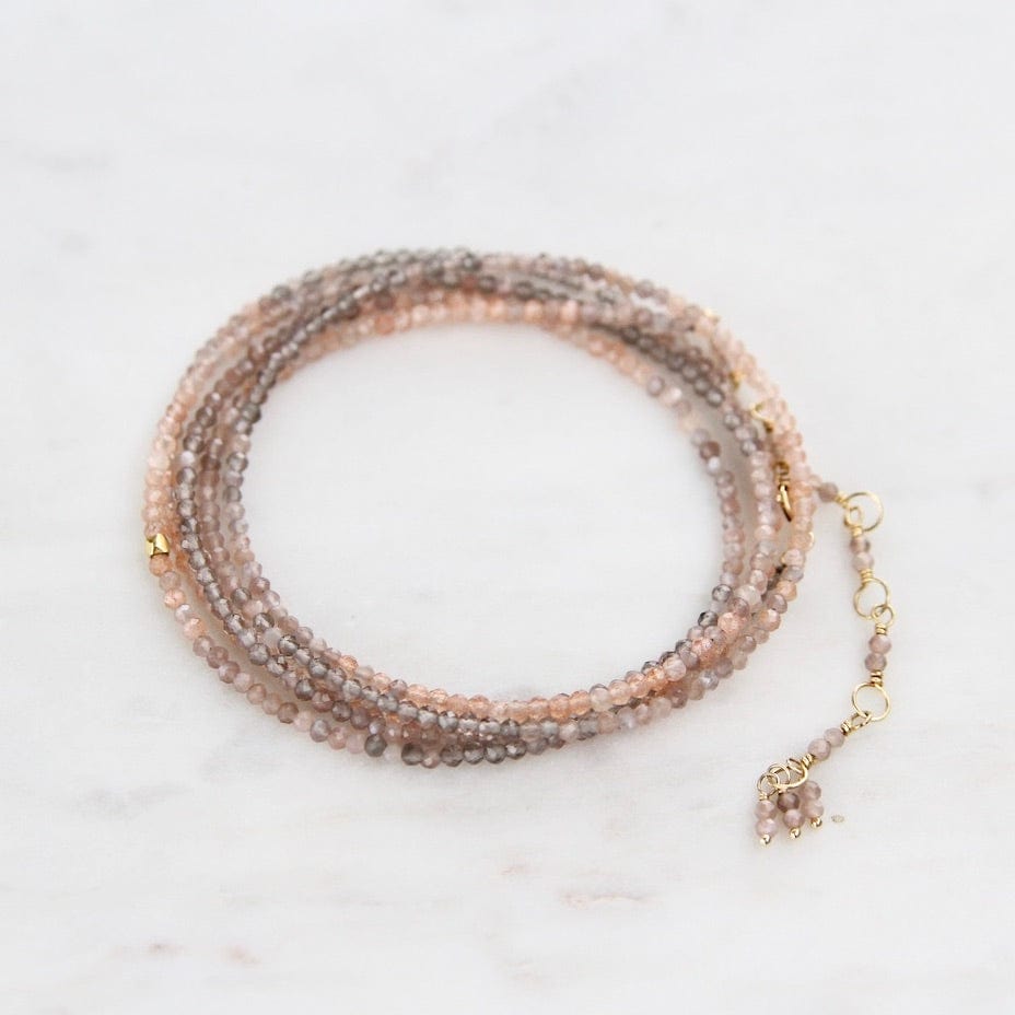 
                      
                        BRC-18K Ombre Mink Wrap Bracelet & Necklace
                      
                    