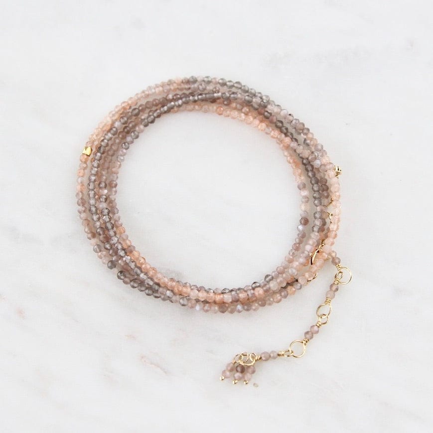 
                      
                        BRC-18K Ombre Mink Wrap Bracelet & Necklace
                      
                    