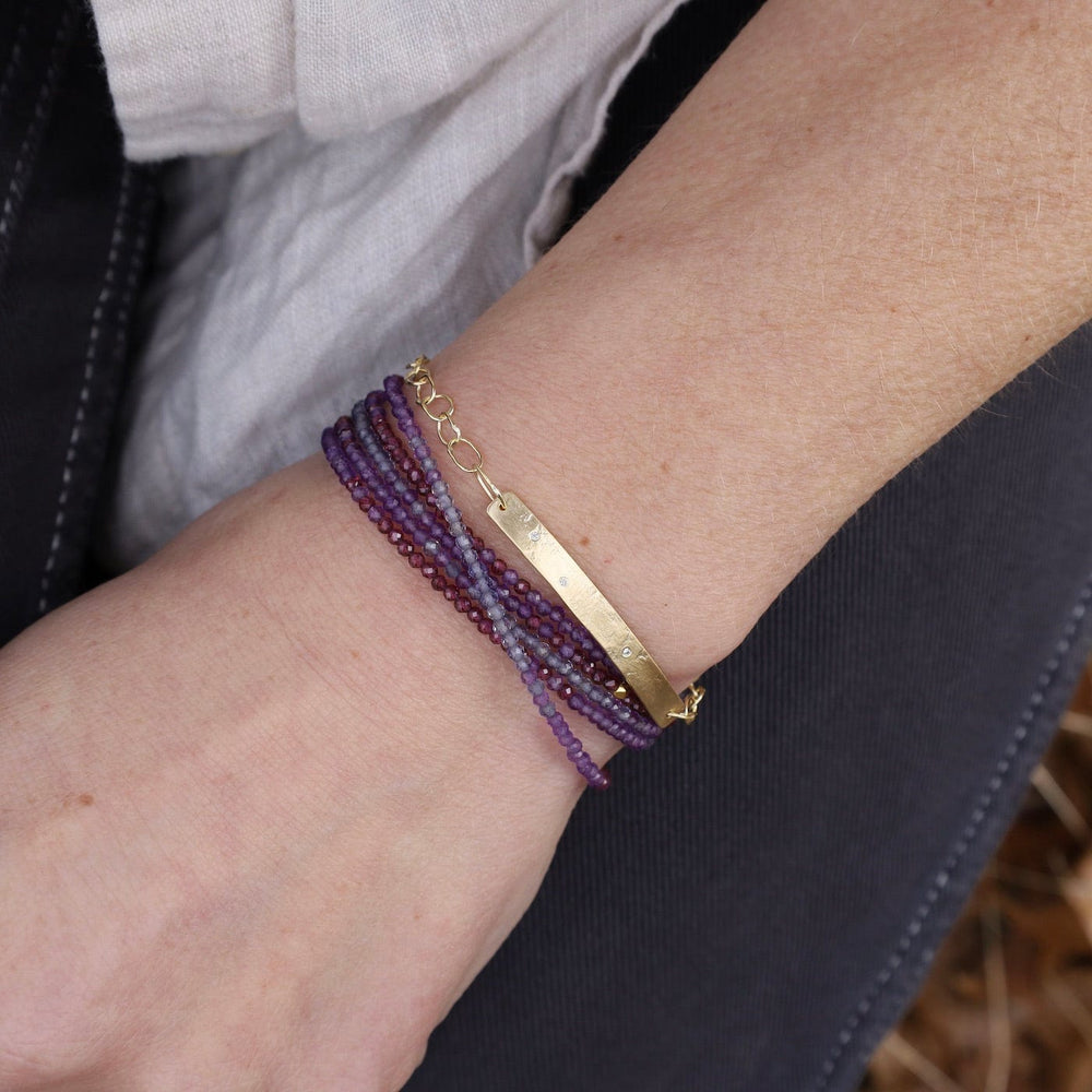 
                      
                        BRC-18K Ombre Purple Wrap Bracelet & Necklace
                      
                    