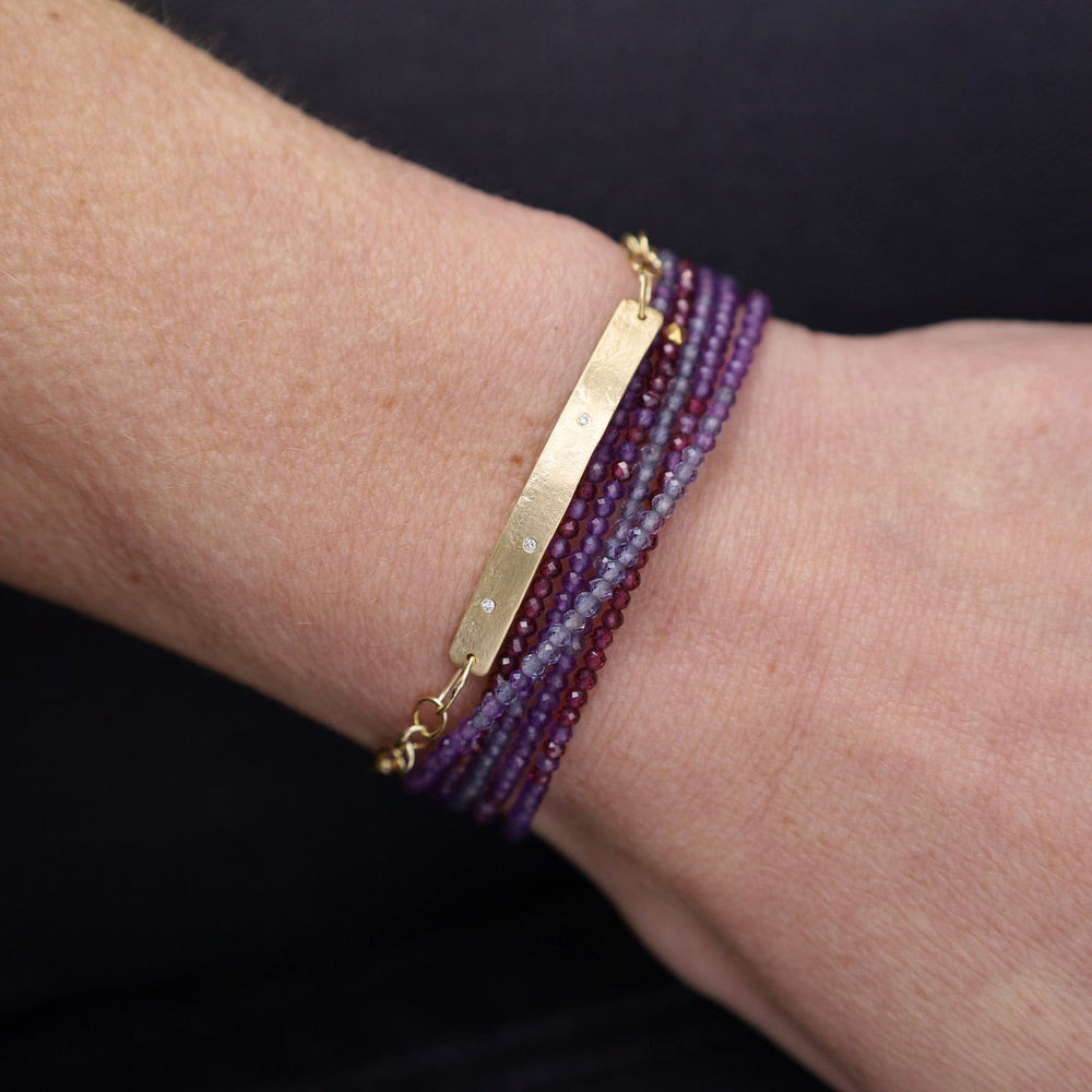 
                      
                        BRC-18K Ombre Purple Wrap Bracelet & Necklace
                      
                    